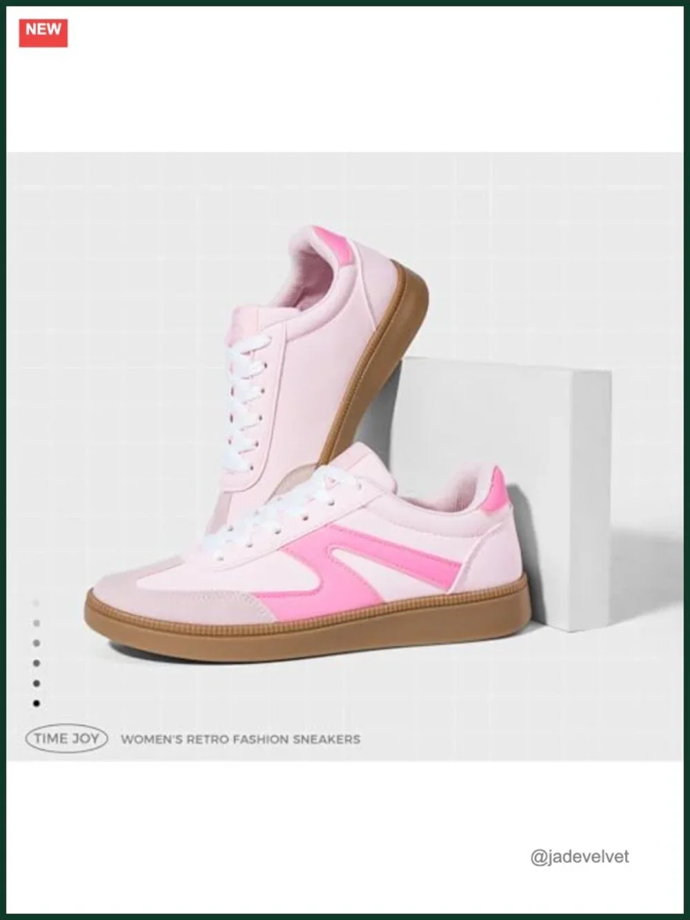 Retro Women's Sneakers Patchwork Leather Suede Non-Slip Cushion